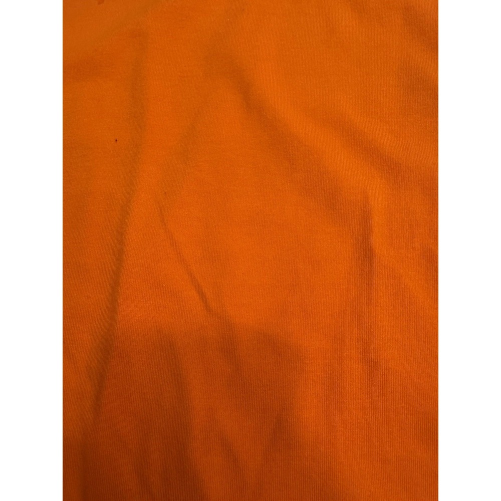 D & CO. Orange Mock Neck Long Sleeve Pullover Tee Size 1X Cotton Fall - Picture 6 of 10
